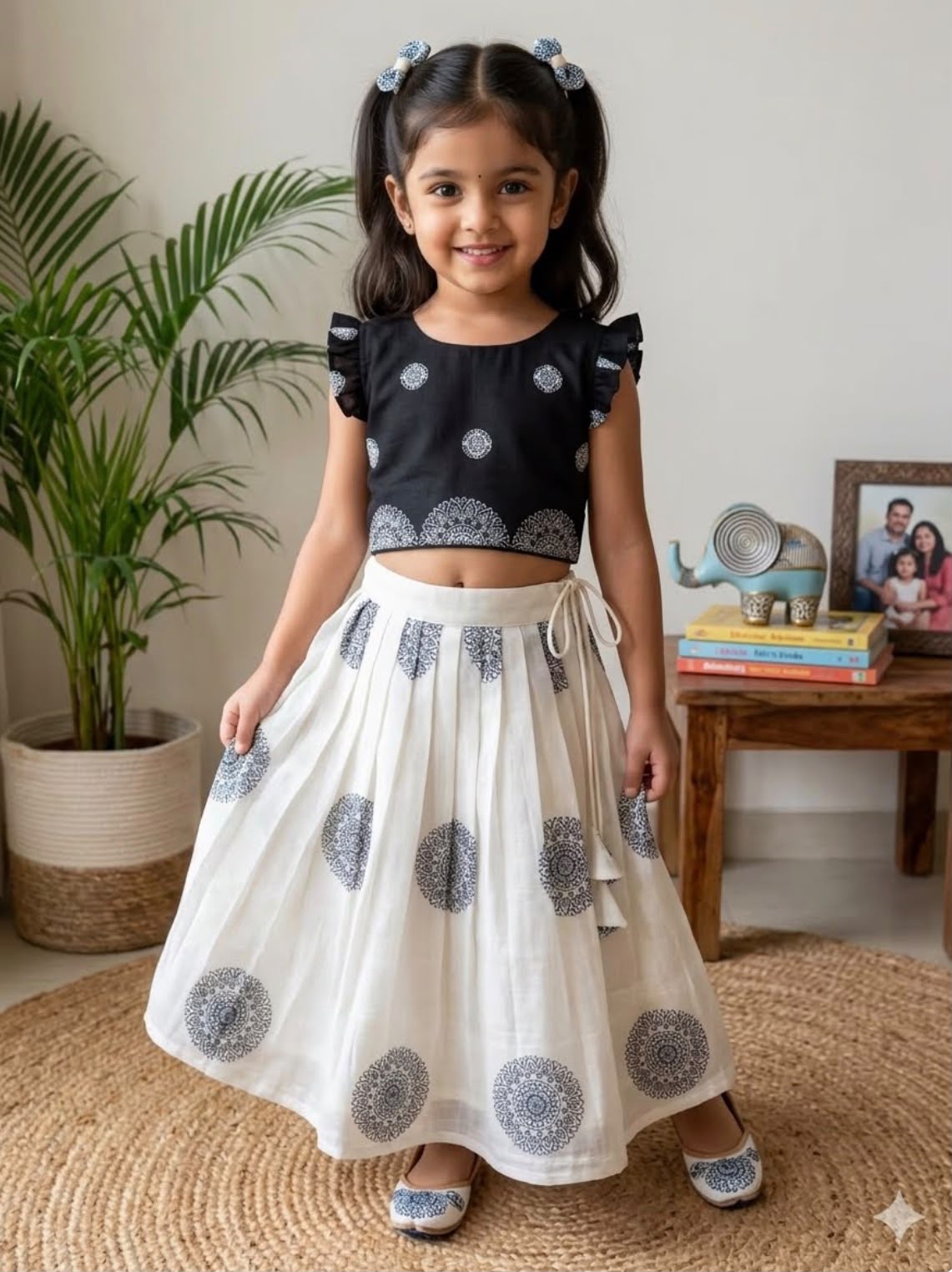 Ziya Mandala Print Lehenga Choli Set